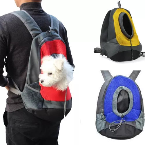 Mochila tipo canguro para mascotas