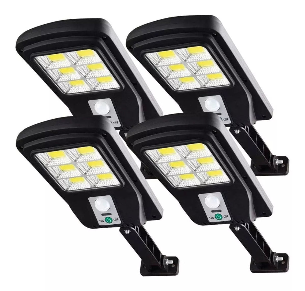 Pack 4 Foco Solar Led Con Sensor